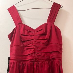 New Express Red Party Dress